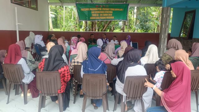 Dalam Rangka TMMD Ke 128 Tahun 2026, Kodim 0308/Padang Pariaman Menggelar Kegiatan Sosialisasi Kesehatan.