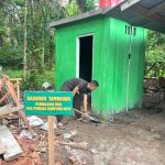 Satgas TMMD Ke 128 Percepat Pembangunan MCK Pos Pemuda Kampung Koto Nagari Batu Gadang.