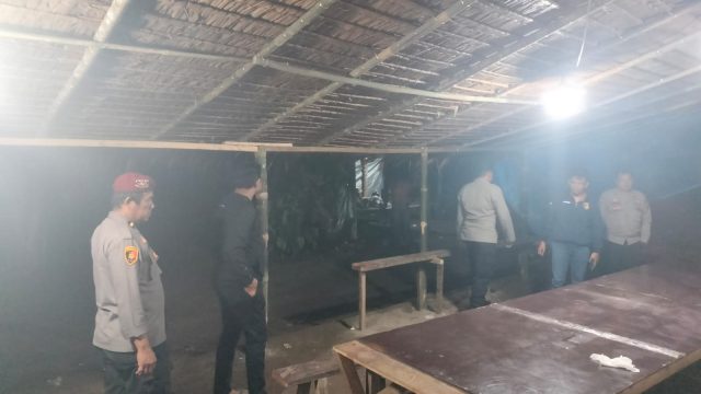 Polsek kutalimbaru Gerak Cepat Melakukan Pengecekan Terkait Berita viral Judi Dadu Putar.Di Desa Suka Dame.