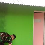 Pembangunan MCK Surau Borak Memasuki Tahap Pengecatan oleh satgas TMMD Ke 128 Tahun 2026 .