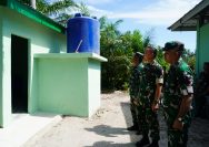 Kasiter Korem 022/PT Tinjau Sasaran Lomba Karya Bakti, Fasilitas Panti Asuhan ATRH Thohiriyah Semakin Layak dan Nyaman.