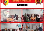Kedepankan Komsos dan Silatuhrahmi, Babinsa Jalin Hubungan Baik Antara TNI dan Masyarakat.