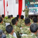 Pangdam I/BB Kunjungi Kodim 0201/Medan, Tekankan Prajurit Bantu Kesulitan Rakyat.