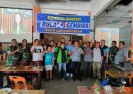 Nobar Kebangsaan Penuh Keakraban, TNI dan Warga Siantar Timur Saksikan Kemenangan USA Atas Paraguay.