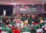 Pangdam I/Bukit Barisan Pimpin Syukuran HUT ke-76 Kodam I/BB.