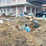 Babinsa dan Umat Katolik Bersatu dalam Gotong Royong, Wujudkan Pembangunan Gereja Paroki Asisi Saribudolok.