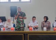 Sinergi Lintas Sektor Perkuat Layanan Kesehatan, Danramil Siantar Barat Hadiri Rapat Evaluasi dan Sosialisasi Program Kesehatan.