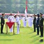 Kastaf Angkatan Laut TNI Dr.Mummad Ali Menghadiri Upacara Praspa Diktupa 2026 TNI AL.
