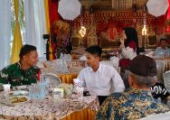 Babinsa 09/Batang Anai Hadiri Undangan Pesta Pernikahan Di Desa Binaan.