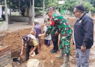 TNI, Polri dan Warga Bersatu, Pembangunan Parit Nagori Tinjowan Diharapkan Tingkatkan Kesejahteraan Masyarakat.