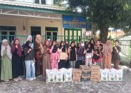 Sentuhan Kasih di HUT ke-76 Kodam I/BB, Persit KCK Koorcab Rem 022 Berbagi Kebahagiaan dengan Anak Panti Asuhan Putri Aisah.
