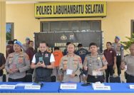 Selamatkan Generasi Bangsa Dalam Operasi Antik 2026, Polres Labusel Ungkap 30 Kasus Narkoba dan Amankan 36 Tersangka.