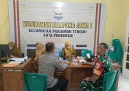 Babinsa 01/Pariaman Jalin Komunikasi Dengan Perangkat Kelurahan.
