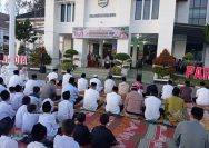 Danramil 01/Pariaman Hadiri Tabligh Akar Peringatan 1 MUHARRAM 1448 H Di Balai Kota Pariaman.