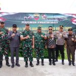 Pangdam I/BB Mayjen TNI Hendy Antariksa Resmikan Jembatan Bailey.