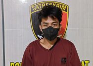 Tim Cobra Satreskrim Polres Binjai, Ciduk Spesialis Maling Besi Tower Di Binjai Barat.
