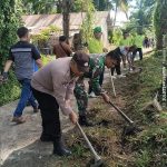 Semangat Kebersamaan Warnai Gotong Royong di Wisata Sawah Bah Sorma, Babinsa Dan Bhabinkamtibmas Jadi Penggerak Sinergi Masyarakat.