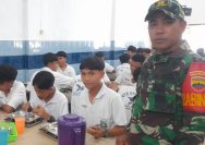 Babinsa Koramil Siantar Selatan Dampingi Program MBG, Perkuat Upaya Cegah Stunting dan Tingkatkan Gizi Anak.