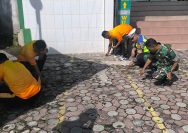 Sambut HUT Bhayangkara ke-80, TNI-Polri dan Warga Bersatu dalam Bakti Religi di Masjid Al-Hidayah.
