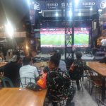 Semangat Sepak Bola Satukan TNI dan Masyarakat, Nobar Piala Dunia 2026 Berlangsung Meriah di Siantar.