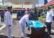 Wadanramil 01/Pariaman Hadiri Sertijab Camat Pariaman Selatan.