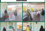 Babinsa Koramil 01/Pariaman Koptu Rijal Anshari Komsos Bersama Masyarakat.