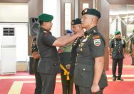 Pangdam I/BB Pimpin Sertijab Danyonif 100/PS, Tekankan Agar Satuan Terus Berprestasi.