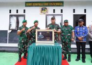 Pangdam I/BB Kunjungi Kipan-A Yonif 125/SMB, Perkuat Moril dan Soliditas Prajurit.