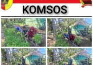 Sambangi Warga Masyarakat Wilayah Binaan, Babinsa Laksanakan Komsos Bersama Masyarakat diwilayah Binaannya.