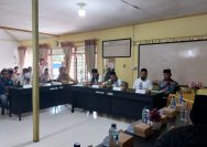 Babinsa Menghadiri Acara Penyampaian Visi dan Misi Calon Wali Nagari dilanjutkan Deklarasi Damai.