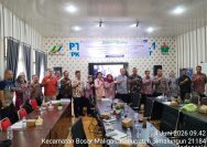 Danramil 06/Perdagangan Hadiri Penyusunan Dokumen Penilaian Dampak Sosial di KEK Sei Mangkei.