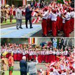 Presiden Prabowo Subianto menyambut kunjungan kenegaraan Presiden Republik Federal Jerman Frank Walter Steinmeier di Istana Merdeka.