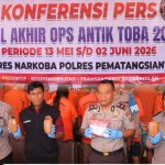 Tabuh Genderang Perang Melawan Narkoba, Polres Pematangsiantar Selamatkan 27 Ribu Jiwa Selama Operasi Antik Toba 2026.