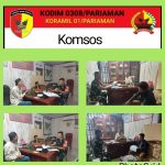Babinsa 01/Pariaman Melaksanakan Komsos Dengan Perangkat Desa. Babinsa 01/Pariaman Melaksanakan Komsos Dengan Perangkat Desa.