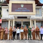 Babinsa 03/Sungai Sariak Wakili Danramil Melaksanakan Apel Gabungan di Kecamatan.