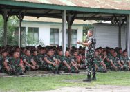 Pimpin Apel Pengecekan Personil, Dandim 0207/Simalungun Berikan Arahan Kepada Seluruh Prajurit.