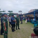 Jaga Kekhidmatan Ibadah, Babinsa Koramil Raya Amankan Pentahbisan Tujuh Pendeta GKPS di Pamatang Raya.