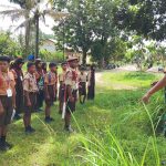 Langkah Tegap Menuju Masa Depan Cerah, Babinsa Latih Disiplin dan Kepercayaan Diri Siswa SMP Negeri 1 Gunung Malela.
