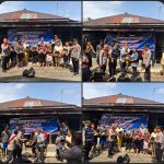 Polsek Kutalimbaru Melaksanakan Tali Asih Penyaluran Bansos Kepada Korban Bencana Angin Puting Beliung.