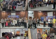 Polsek Kutalimbaru Melaksanakan Bakti Sosial di Dalam Rangka Perayaan HUT Bhayangkara Ke-80 Tahun 2026.