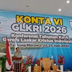 MARULI SIAHAAN HADIRI KONFERENSI TAHUNAN (KONTA) KE-6 GLKRI TAHUN 2026, TEGASKAN DUKUNGAN TERHADAP PENGUATAN KEHIDUPAN ROHANI DAN PERSATUAN UMAT.* MARULI SIAHAAN HADIRI KONFERENSI TAHUNAN (KONTA) KE-6 GLKRI TAHUN 2026, TEGASKAN DUKUNGAN TERHADAP PENGUATAN KEHIDUPAN ROHANI DAN PERSATUAN UMAT.*