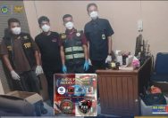 Sinergi Bea Cukai dan Polri Ungkap Pelaku Penyelundupan Narkotika Jaringan Internasional di Perairan Bengkalis.