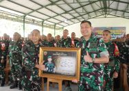 Pangdam I/BB Kunjungi Markas Yonif 122/Tombak Sakti Dalam Rangka Pemeriksaan Kesiapan Operasi Satgas Pamtas RI-PNG Statis TA 2026 di Sambut Dandim 0207/Simalungun.