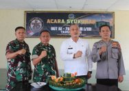 Kodim 0207/Simalungun Gelar Syukuran Peringati HUT Kodam l/Bukit Barisan.