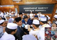 Dari Pesantren ke Istana, Santri Qurrotu Nafsin Belajar Langsung Mengenal Istana Kepresidenan.