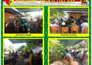 Wujud Kepedulian Babinsa Dengan Melakukan Takziah Di Rumah Duka Warga Binaan.