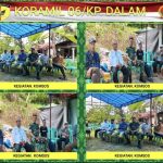 Bela Sungkawa, Babinsa Koramil 06/Kampung Dalam Takziah di Rumah Duka.