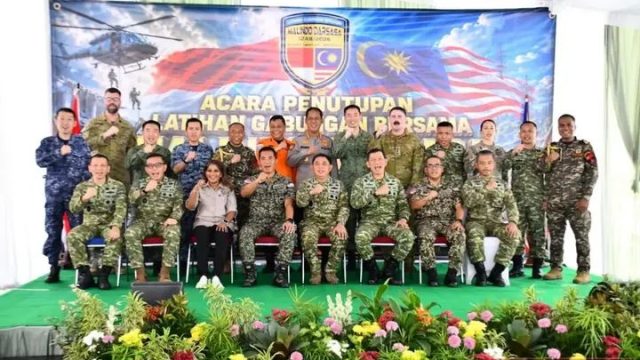 Latgabma Malindo Darsasa 12AB/2026 Resmi Ditutup, TNI-ATM Perkuat Kesiapsiagaan Dan Kerja Sama Kemanusiaan.