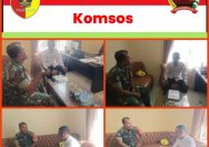 Babinsa Koramil 01/Pariaman Komsos Ke Kantor Kelurahan.