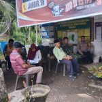 Babinsa Koramil 05/Lubuk Alung Menghadiri Sosialisasi Pilwana Di Nagari Binaan.